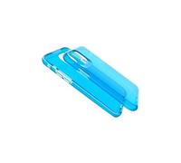 Gear4 Crystal Palace - Coque de protection pour téléphone portable - polycarbonate, D3O, polyuréthanne thermoplastique (TPU) - Bleu néon - pour Apple