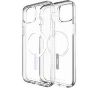 Gear4 Crystal Palace Snap - Coque de protection pour téléphone portable - compatibilité avec MagSafe - D3O Crystalex, Tritan Renew - clair - pour Apple iPhone 14 Plus Transparent G