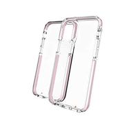 Gear4 Piccadilly - Compatible avec iPhone 12 Mini - Protection avancée Contre Les Chocs avec Technologie D3O intégrée, Anti-jaunissement, Coque de téléphone - Or Rose
