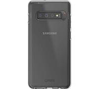 Gear4 Piccadilly Coque Transparente avec Protection avancée Contre Les Chocs [protégé par D3O], Design Fin et Robuste Compatible avec Samsung Galaxy S10 Plus - Transparent et Noir