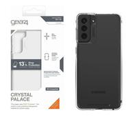 Gear4 Transparent Étui pour Samsung Galaxy S21+5g Crystal Palace D3O Shock Dur