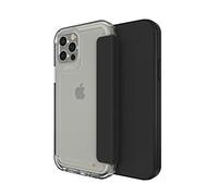 Gear4 Wembley Flip Fred Coque de Protection pour iPhone 12 Pro Max 6.7, Protection avancée Contre Les impacts avec Technologie intégrée D30, Anti-jaunissement, Transparent 702006063