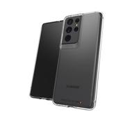 ZAGG Gear4 Coque Crystal Palace avec Le matériau Le Plus Transparent, Le Plus Fin et Le Plus avancé au Monde [D3O Crystalex] - Fabriqué pour Samsung Galaxy S21 Ultra 5G - Transparent 702007307