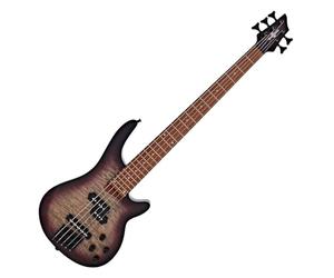 Gear4music Chicago Select Guitare basse 5 cordes Violet Burst