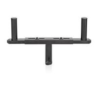 gear4music Double Support d'enceintes avec Barre transversale