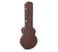 gear4music Étui Deluxe Ajusté pour Basse Acoustique Dreadnought | Intérieur rembourré doublé de peluche, contreplaqué 5 plis à grain croisé, loquets verrouillables plaqués or, compartiment