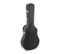 gear4music Étui Rigide Robuste pour Guitare Semi-Acoustique, Noir