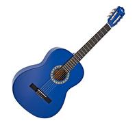 Gear4music Guitare classique Bleu foncé