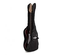 gear4music Housse de Guitare 3/4 en Nylon avec Poignée et Bretelles Sac à Dos - Noir