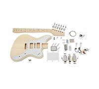 Gear4music Kit de bricolage pour guitare électrique Jazz - niveau intermédiaire