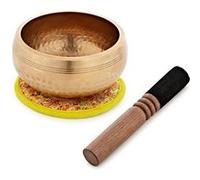 Gear4music Life Bol Chantant en Laiton Martelé de 13 cm, 560 g