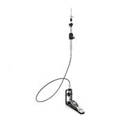 gear4music Support de Hi Hat à Distance avec Câble de 180 cm (6 pieds)
