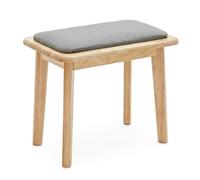 gear4music Tabouret de Piano Contemporain, Light Oak