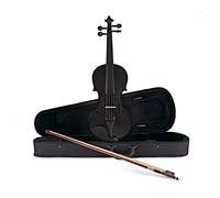 Gear4music Violon 4/4 Pleine Taille Noir pour Débutants à partir de 11 ans