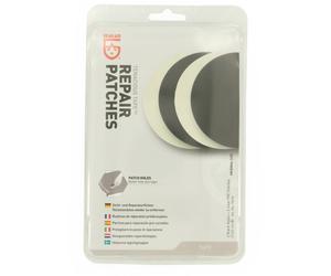 GearAid - Tenacious Tape Reparatur Flicken - Bande de réparation - 4 Stück a Ø 7,6 cm - black / clear