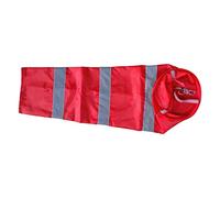 Geardeangloow Aviation Airport Manche à air Direction du vent Sac Chaussettes pour Parc Extérieur 80cm Rouge