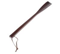 Geardeangloow Burlywood Chausse-pied en bois massif à manche long, Séquoia, 40x4x1.5 cm