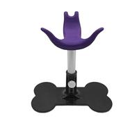 Geardeangloow Support auxiliaire pour chien - Souple - Pour toilettage d'animaux de compagnie - Violet