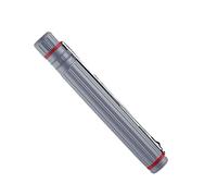 Geardeangloow Tube de rangement télescopique pour affiche, œuvre d'art pour papier à défilement Blueprint, noir, 72 x 7 cm, Gris, 63 cm-100 cm, 63 cm-100 cm, comme description
