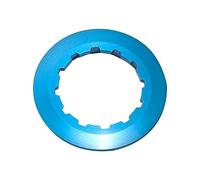 GearDrivex Arrache Volant Bague Verrouillage Cassette 11 Dents en Alliage D'aluminium 7075, Couvercle Bague Verrouillage Cassette, Boulon Fixation Roue Libre Vélo, Vis pour VTT(Blue)