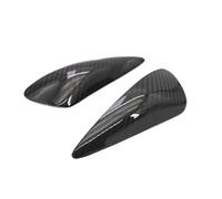 GearDrivex De Refroidissement Tuyau Convient pour Honda CBR650R CB650R radiateur d'étrier en Fibre de Carbone modifié, radiateur de Guidage d'air de Frein Avant(Fuel Tank Protection)