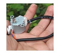 Geared Stepper electronic starter 4 Phase 5 Wire DC12V Stepper electronic starter Deceleration electronic starter Air-conditioning Fan electronic starter, D Shaft 5mm IINKUEYK