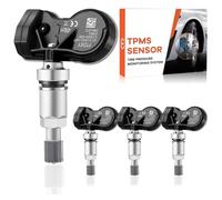 GEAREVER Lot de 4 capteurs de pression des pneus multiprotocole TPMS RDKS 315 & 433 MHz Convient pour Ford Focus F-150 Explorer Mustang Kuga pour presque tous les modèles EV6T1A180DB EV6T1A180CB