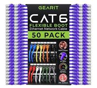 GearIT - Câble Ethernet Cat6 - Sans accroc souple - Série Premium - Violet