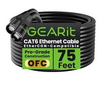GearIT Câble Ethernet RJ45 blindé CAT6