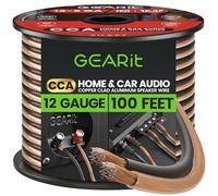 GearIT Pro Series Câble de haut-parleur de calibre 12 (2 x 4 mm²) (30,4 mètres/30,4 m/30,4 m/30,4 m/30,4 m/30,4 m/30,4 m/30,4 m/30,4 m/30,4 m/30,4 pieds/