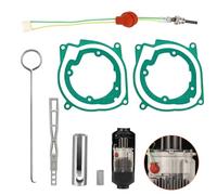 GEARLEADER Kit de réparation de bougies de préchauffage 12 V 24 V 5 KW 8 KW Kit de bougie d'allumage avec filtre, pièces de réparation de chauffage en céramique de voiture, accessoires de chauffage