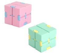 Gearmax Infinity Cube, Mini Cube Puzzle Flip Toys, Cube Anti-Stress, Utilisé pour Soulager l'anxiété et Le Stress chez Les Enfants et Les Adultes.
