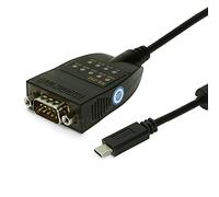 Gearmo USB C vers série RS232 adaptateur de 40,6 cm avec indicateurs LED USB 2.0