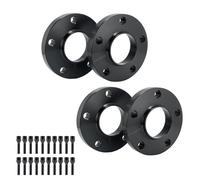 GEARMONSTER 4× Élargisseurs de voie 15 mm & 20 mm - Kit de cales de roue, entraxe 5×120 mm, alésage 72,6 mm, avec 20 boulons de roue M12×1,5 mm (40/45 mm), pour BMW Série 3