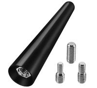 GEARMONSTER Antenne de voiture universelle pour toutes les voitures - Antenne radio de toit - 6,5 cm - Antenne de rechange courte pour réception AM et FM