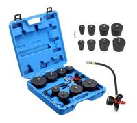 GEARMONSTER Kit d'adaptateurs 9 pièces pour turbocompresseur, refroidisseur intermédiaire, testeur, outils de test pour tuyaux d'air de charge, turbocompresseurs d'échappement et systèmes de