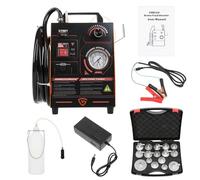 GEARMONSTER Purgeur de freins pour voiture 220V Purgeur de freins automatique avec surveillance de pression Électrique Ensemble de purge de freins Ensemble de changement de liquide de frein, 0,5~