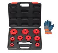 GEAROLL Kit de presse à roulement, 10 pièces de roulement et de joints avec pilote de joint et 9 adaptateurs