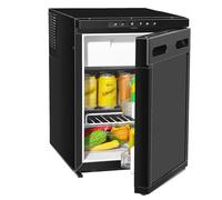 GEARPASS Réfrigérateur compresseur 50 l avec contrôle par application, 12/24 V DC, glacière de voiture avec lumières LED, réfrigérateur pour voiture, camion, bateau, camping-car, camping et voyage