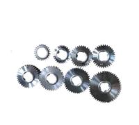 gears, Jeu d'engrenages compatible avec les tours NUMOBAMS NU250, NU280, NU320 et NU360,For machine tools(NU280 10PCS)