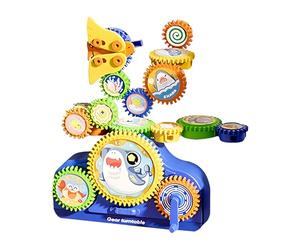 Gears Toys for Kids - Gears & Construction Toy, Gear Toy | Manual Educational Building Blocks Game | Kids Gear Toys,for Children Boys Girls Friends Students Home Indoor Study School