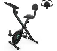GEARSTONE Speedbike D2 Vélo d'appartement, fitnessbike vélo pliant, indoor-cycling magnétorésistif classe 8, avec écran LCD, surveillance du pouls X-BIKE, F-BIKE