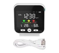 Gearwell Air Quality Monitor, Smart CO2 Detector LCD Screen WiFi Temperature Humidity Metter Tuya Capteur intérieur compatible