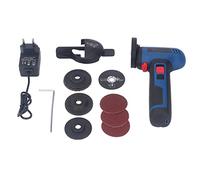 Gearwell Angle Grinder, outil de moulin au lithium, broyeur électrique de 6000 tr/min, broyeur de coupe en métal, broyeur d'alimentation sans fil, pour le travail en acier et en
