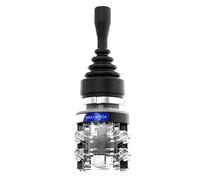 Gearwell Contrôleur de joystick AC, commutateur de joystick, 380V 15A 4 positions 4 NO Joy Stick Remplacement du commutateur de contrôleur de joystick