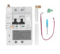 Gearwell Disjoncteur intelligent, commutateur de télécommande WiFi, protection contre les fuites de surcharge 2P, protection de circuit AC230V 80A avec antenne