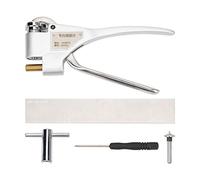 Gearwell Duromètre, Testeur de dureté Webster W BB75 10-100hre, pince de jauge de dureté portable, outil de mesure de dureté métallique pour l'extérieur
