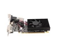 Gearwell GT730 2 Go GDDR3 64 Bits 810 MHz 1000 MHz Carte Graphique Ordinateur à Ventilateur Unique Carte Graphique Fine Interface multimédia Carte Graphique avec Interface VGA DVI