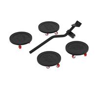 Gearwell Lève-meubles, ensemble d'outils de déplacement de 5 pièces et kit de déplacement d'appareils avec roues à roulettes pour le déménagement d'armoire de réfrigérateur de