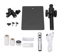 Gearwell Microscope numérique, caméra de microscope vidéo USB 12 MP, ensemble de téléobjectifs à fort grossissement, microscope à câble de données polariseur pour laboratoires CNC